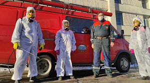 Студенты-спасатели отряда ФЕНИКС провели обработку двух объектов