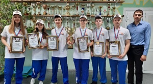Торжественное чествование победителей Всероссийских соревнований"Юный водник" 
