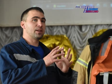 17 октября спасатели Марийской аварийно-спасательной службы открытый урок по «Основам безопасности жизнедеятельности»
