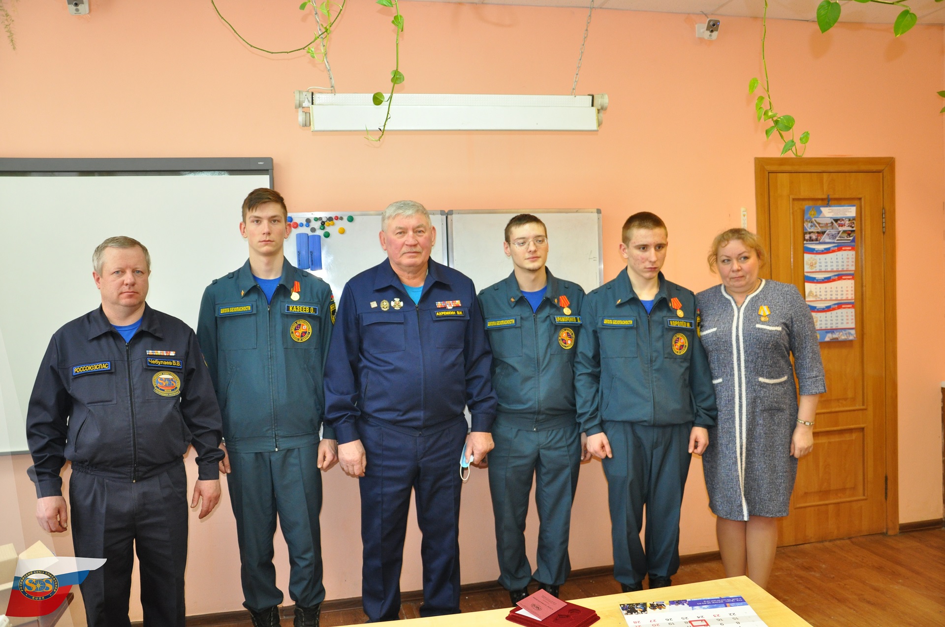В Мордовии медалями РОССОЮЗСПАСа награждены участников мобильного отряда "Школа безопасности"