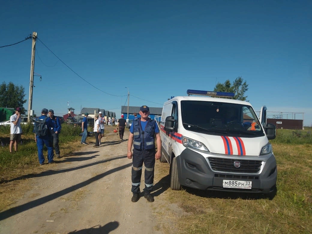 Спасатели РОССОЮЗСПАСа Владимирской области обеспечили безопасность при проведении учебных пусков Воздушно-инженерной школы