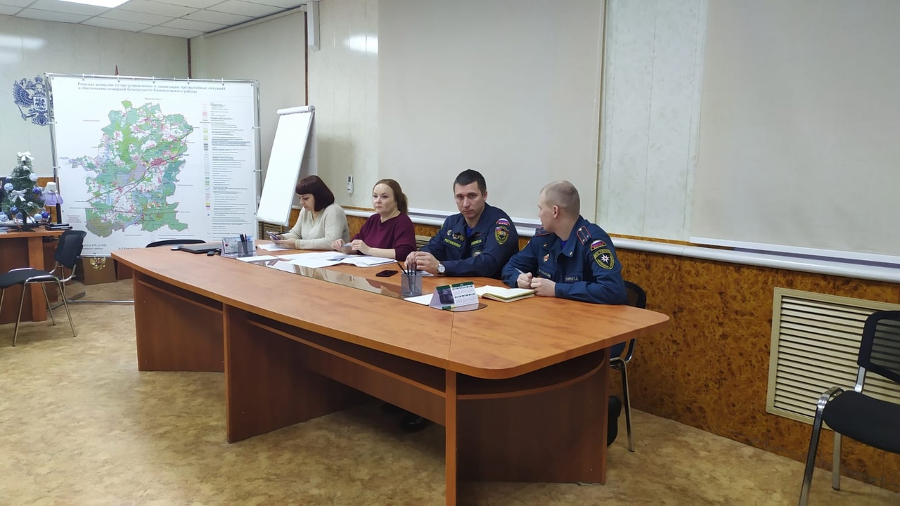 Командно-штабное учение по гражданской обороне на территории ОАО «Молокозавод «Камешковский»
