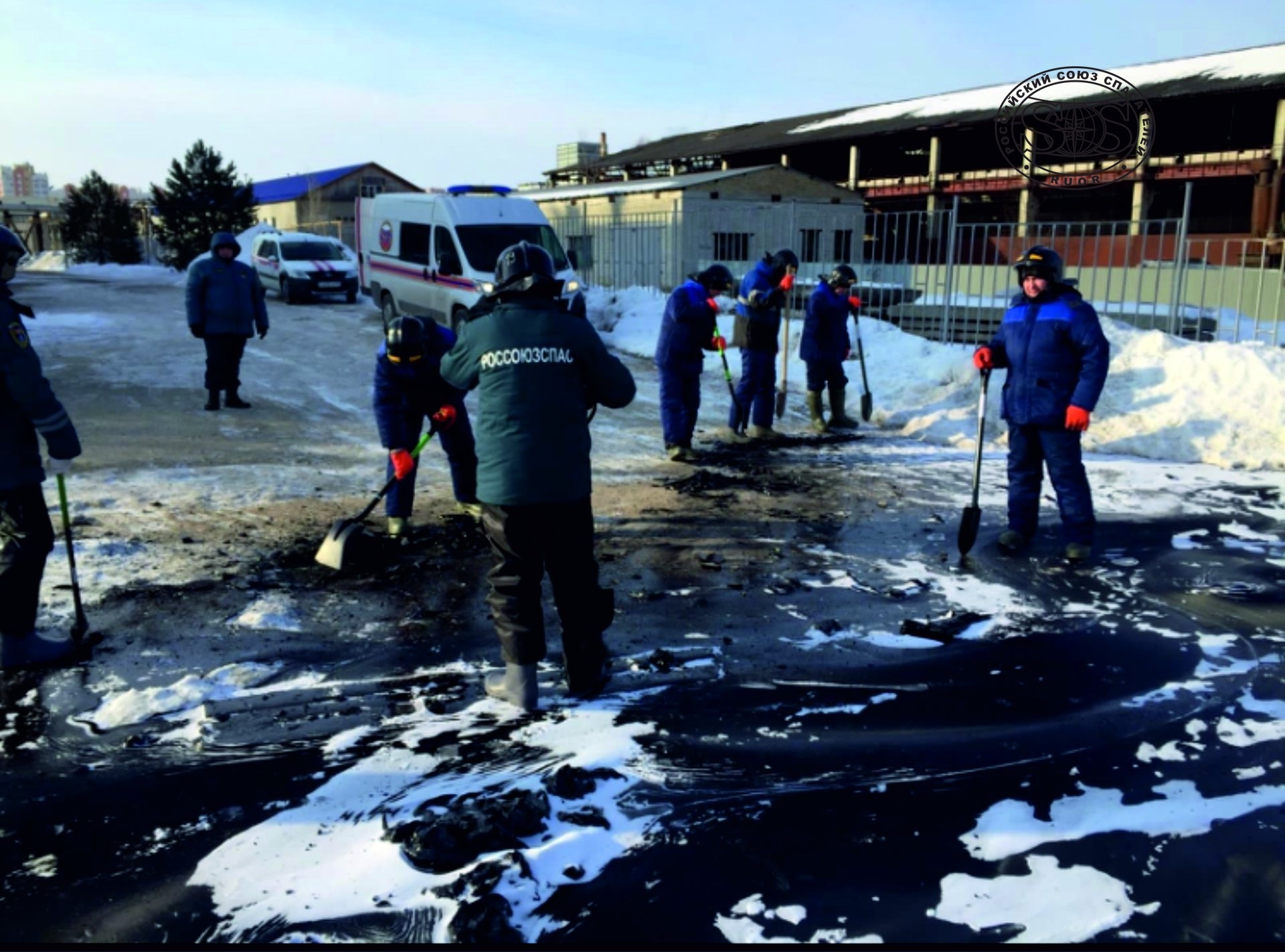 Спасатели Ульяновского регионального отделения РОССОЮЗПАСа оказали помощь в ликвидации и локализации последствий  аварии, которая произошла на территории ТЭЦ в Пензе