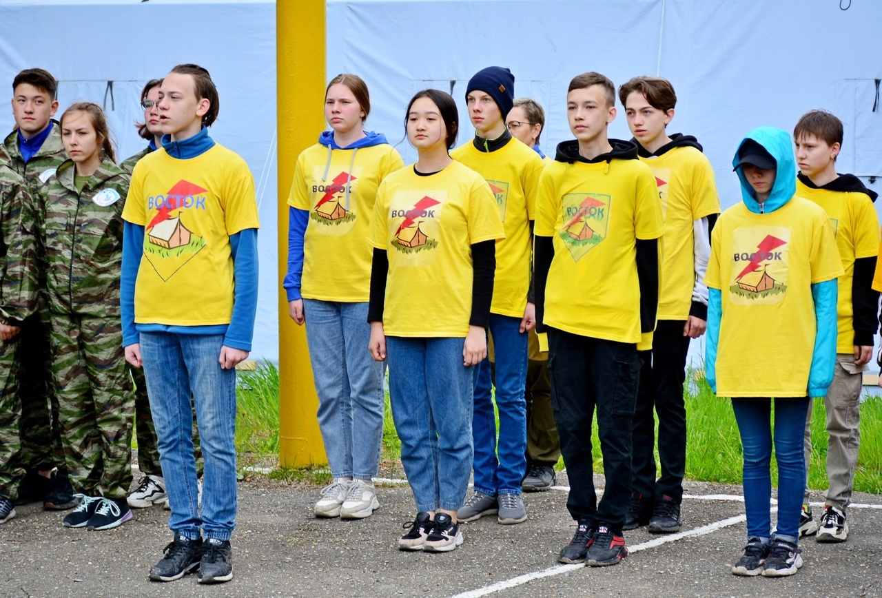 Открытие регионального этапа всероссийских соревнований «Школа безопасности» в «Сахалинском Артеке»