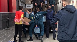 Студенческий отряд Челябинского РОССОЮЗСПАСа участвует в подготовке к отправке гуманитарного груза
