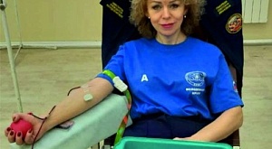Красноярские спасатели приняли участие в донорской акции
