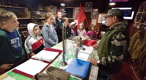 Учащиеся Марьяновской средней школы, при поддержке Мордовского регионального отделения РОССОЮЗСПАСа, посетили музей посвящённый Сурскому оборонительному рубежу
