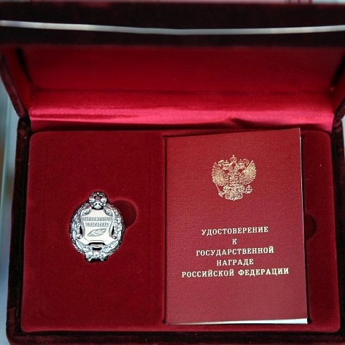 Начальнику Златоустовского отряда Поисково-спасательной службы Челябинской области присвоено почётное звание «Заслуженный спасатель Российской Федерации»