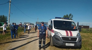 Спасатели РОССОЮЗСПАСа Владимирской области обеспечили безопасность при проведении учебных пусков Воздушно-инженерной школы