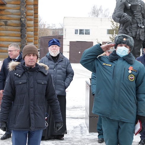 Торжественное мероприятие, посвящённое Дню спасателя России и 30-й годовщине образования МЧС России