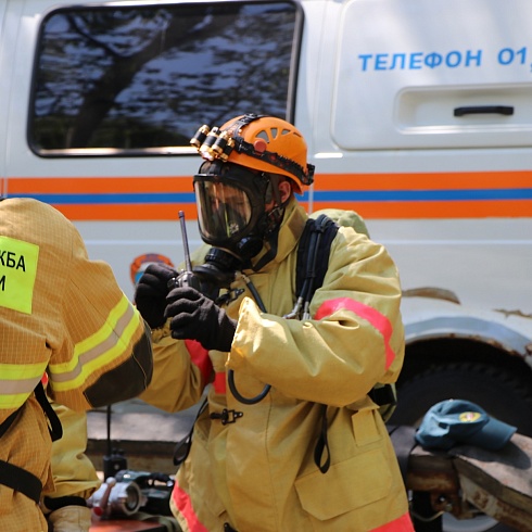 На Сахалине завершились соревнования аварийно-спасательных служб