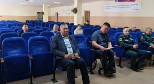 Заседание Общественного совета при Главном управлении МЧС по Республике Калмыкия