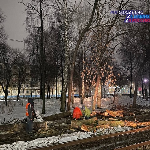 27 марта 2024 оперативному дежурному ЕДДС муниципального образования "город Ульяновск" поступило сообщение об оказании помощи ликвидации последствий непогоды