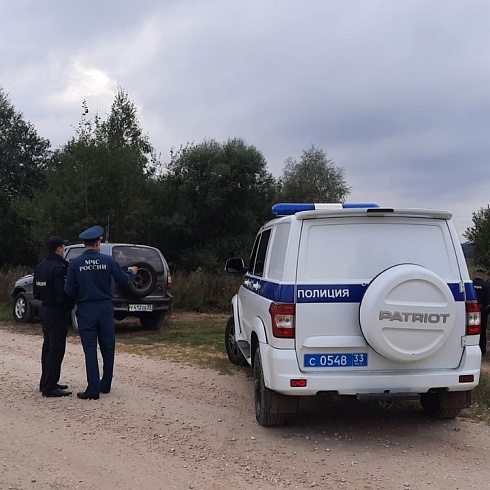 Сотрудники МЧС России и Владимирские спасатели приняли участие в поисках двух заблудившихся в лесу детей в Судогодском районе