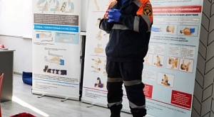 Спасатели РОССОЮЗСПАС Владимирской области провели занятия по оказанию первой помощи в «Точке роста» в поселке Мелехово