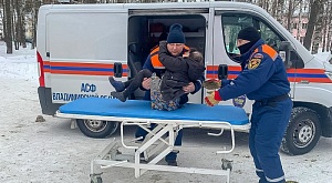 Спасатели АСФ Владимирского РОССОЮЗСПАСа вытащили упавшую в подвал пожилую женщину