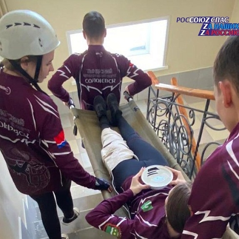 Cоревнования по «Школе безопасности» в рамках подготовки школьников Амурской области к профильной смене «Юный спасатель пожарный - 2022»