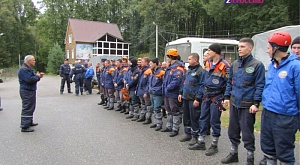 В Большеберезниковском районе прошли учебно-тренировочные сборы по программе профессиональной подготовки спасателей
