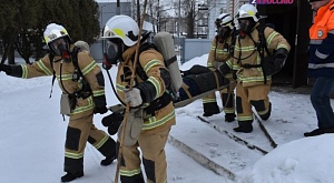 С 13 по 20 января у спасателей Центрального аварийно-спасательного отряда ГБУ РМЭ "МАСС" прошли комплексные занятия по газоспасению