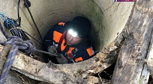 Спасатели Мордовской республиканской АСС спасли мужчину, упавшего в колодец
