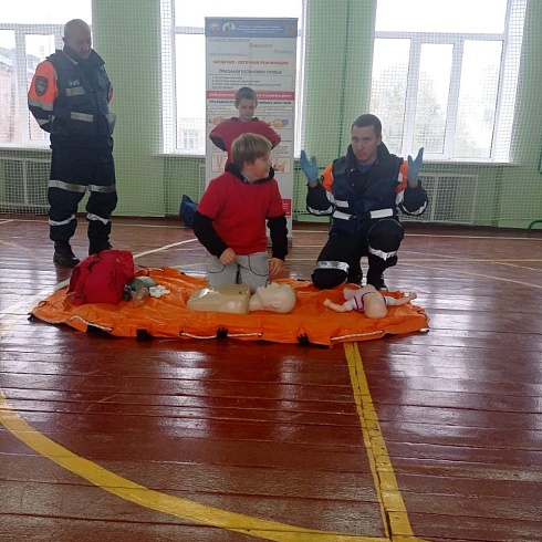  Спасатели РОССОЮЗСПАСа Владимирской области приняли участие в детских соревнованиях «Колесо безопасности»