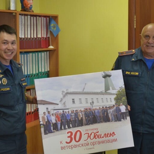 Торжественное мероприятие в честь 157-летия пожарной охраны Суздальского гарнизона и 30-летия ветеранской организации Суздальского района.