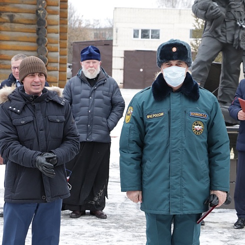 Торжественное мероприятие, посвящённое Дню спасателя России и 30-й годовщине образования МЧС России