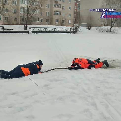 Правила безопасного поведения на воде в зимний период для школьников ООШ №3 г. Камешково
