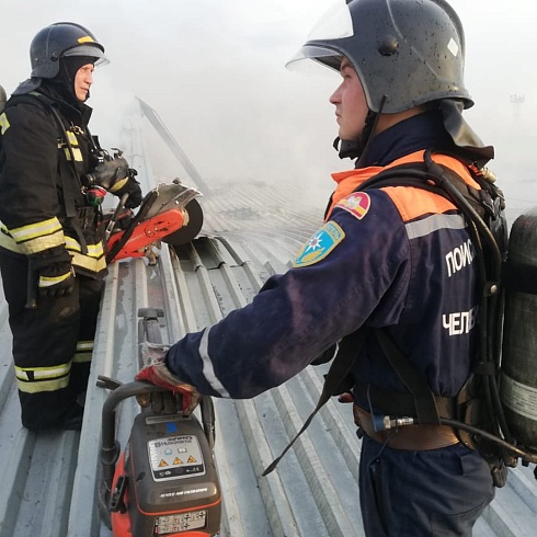 В Челябинске произошёл второй серьёзный пожар за неделю