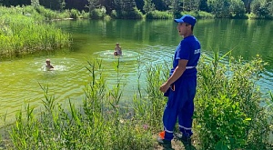 Спасатели владимирского РОССОЮЗСПАСа в выходные патрулировали на озере Запольском и на карьере Лисья гора
