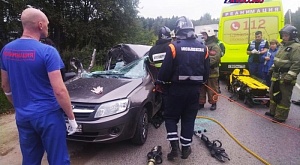 Серьезное ДТП произошло 12.08.2024 в Сергиево-Посадском городском округе