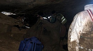 Спасательные работы в пещере