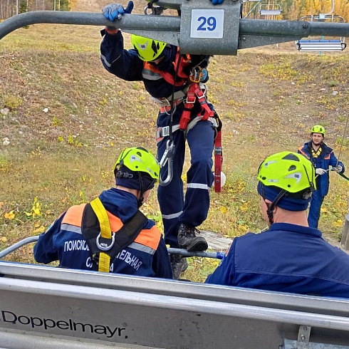 Тренировки спасателей